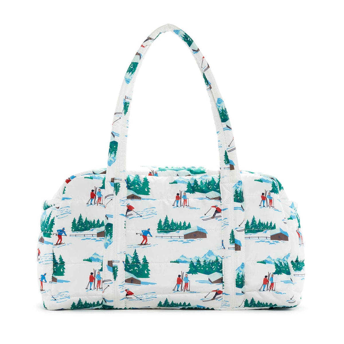 TRVL Design Ski Puffer Grande Duffel, Alternate, color, White