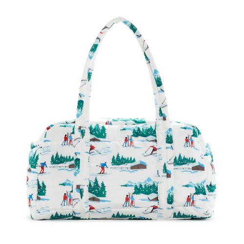 Trvl Design Ski Puffer Grande Duffel In White