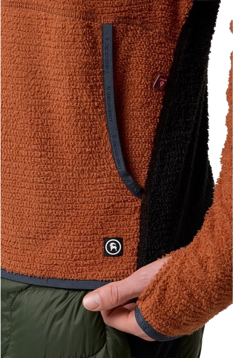 Backcountry Highliner Primaloft Air-Perm Fleece 1/4-Zip - Men's, Alternate, color, Sierra/Black