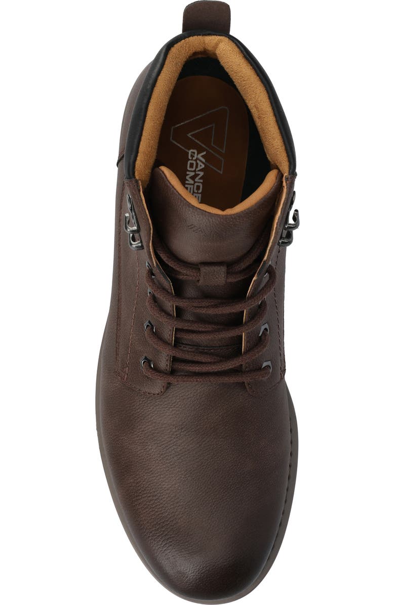 VANCE CO Rogue Lace-Up Boot, Alternate, color, Mahogany