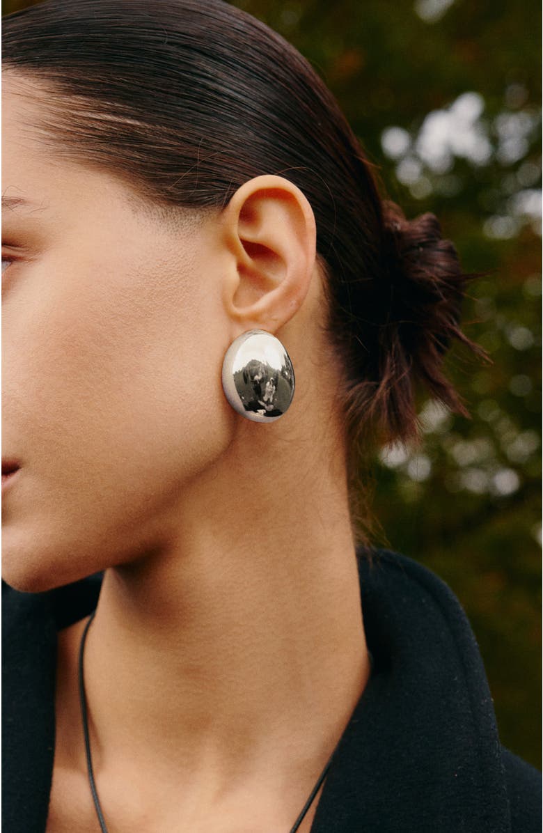 RETRO CHIC Orbit Earring, Alternate, color, Silver