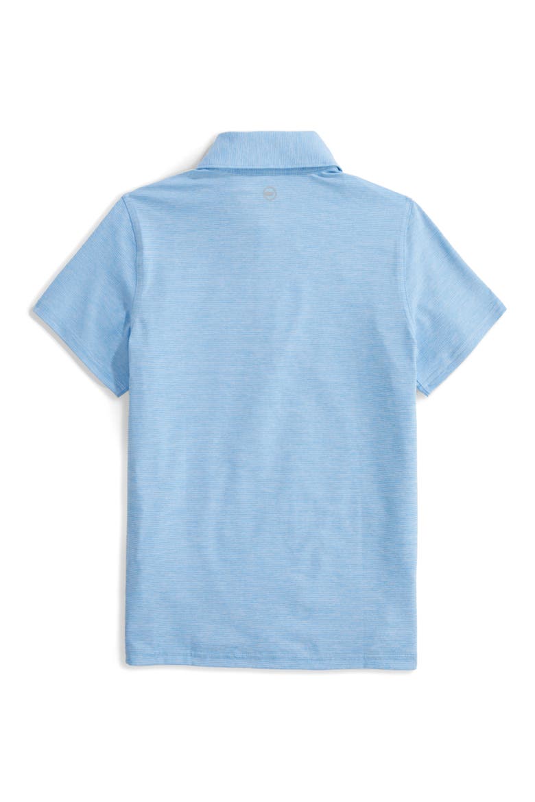 Kids' St. Jean Stripe Sankaty Performance Polo, Alternate, color, OCEAN BREEZE TEJEDA