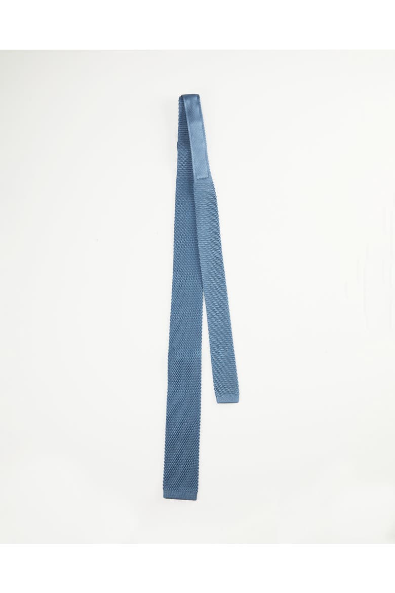 Classic Knit Silk Tie, Alternate, color, Sky Blue