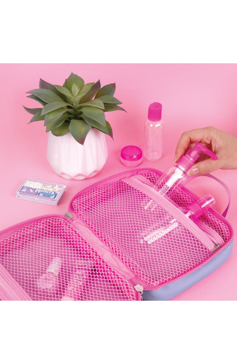 Three Cheers For Girls 3C4G Butterfly Away Travel & Cosmetic Set Allinone, Alternate, color, Multicolored