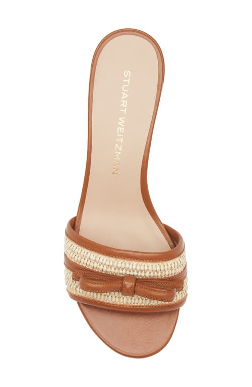 STUART WEITZMAN STUART WEITZMAN FELICITY BLOCK HEEL SLIDE 50 SANDAL 