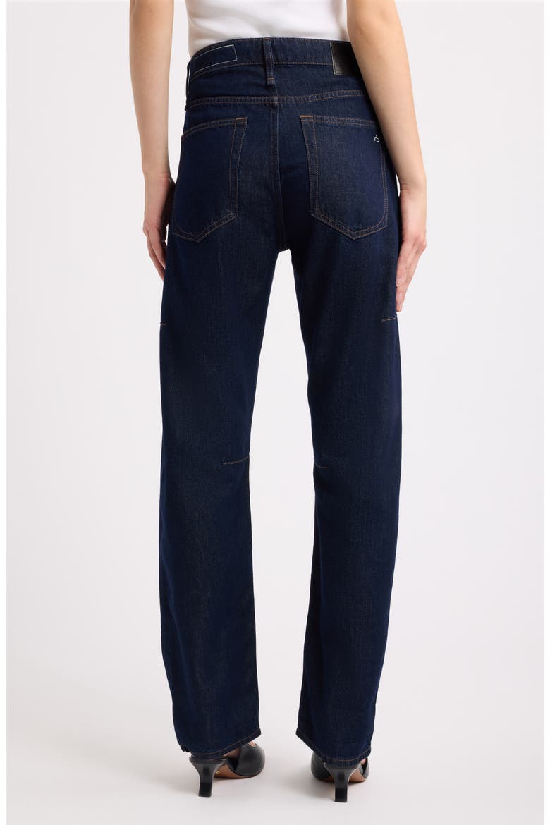 Stevie Slim Tapered Jeans, Alternate, color, DARK RINSE