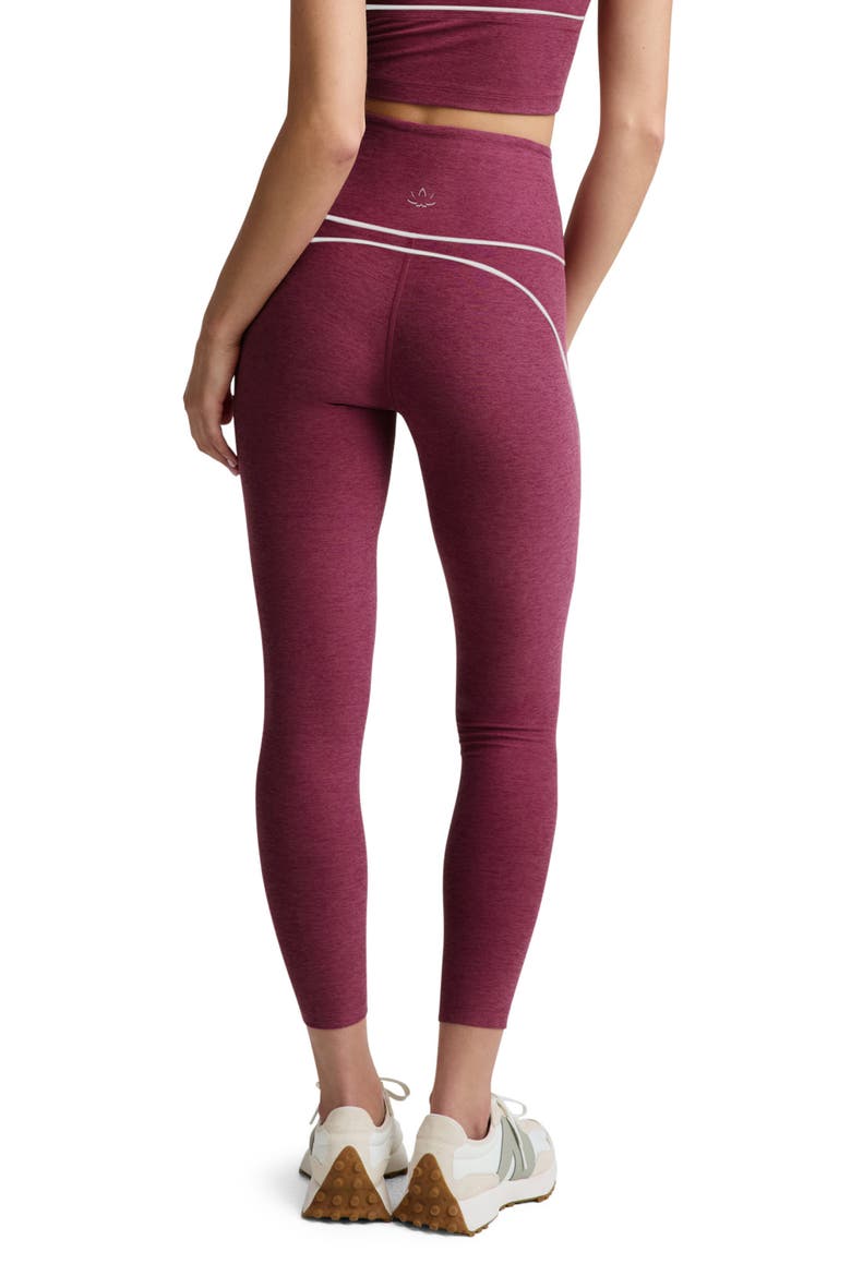 Spacedye Dynamic High Waist 7/8 Leggings, Alternate, color, POMEGRANATE HEATHER