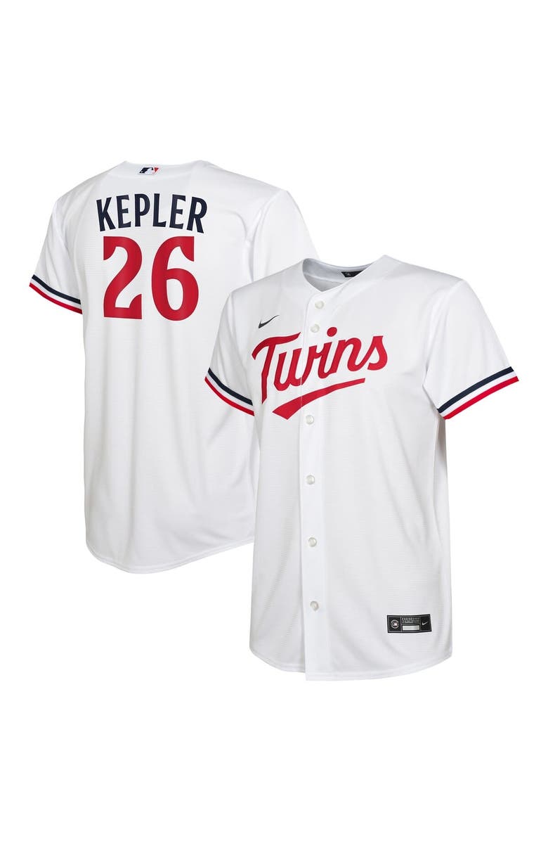 Nike Youth Nike Max Kepler White Minnesota Twins Alternate Replica Player Jersey, Main, color, 