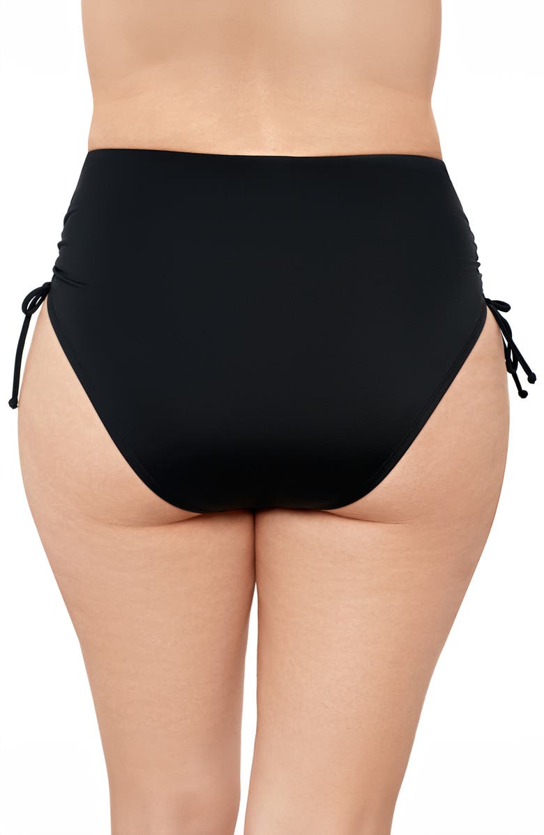 S3 Cinch High Waist Adjustable Bottoms, Alternate, color, Onyx Black