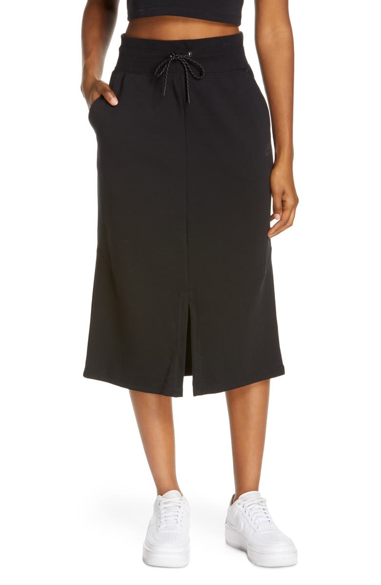 Nike Sportswear Tech Fleece Midi Skirt, Main, color,