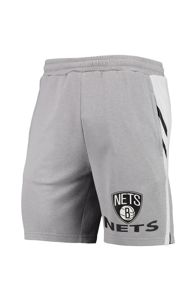 CONCEPTS SPORT Men's Concepts Sport Gray Brooklyn Nets Stature Shorts, Alternate, color, Gray