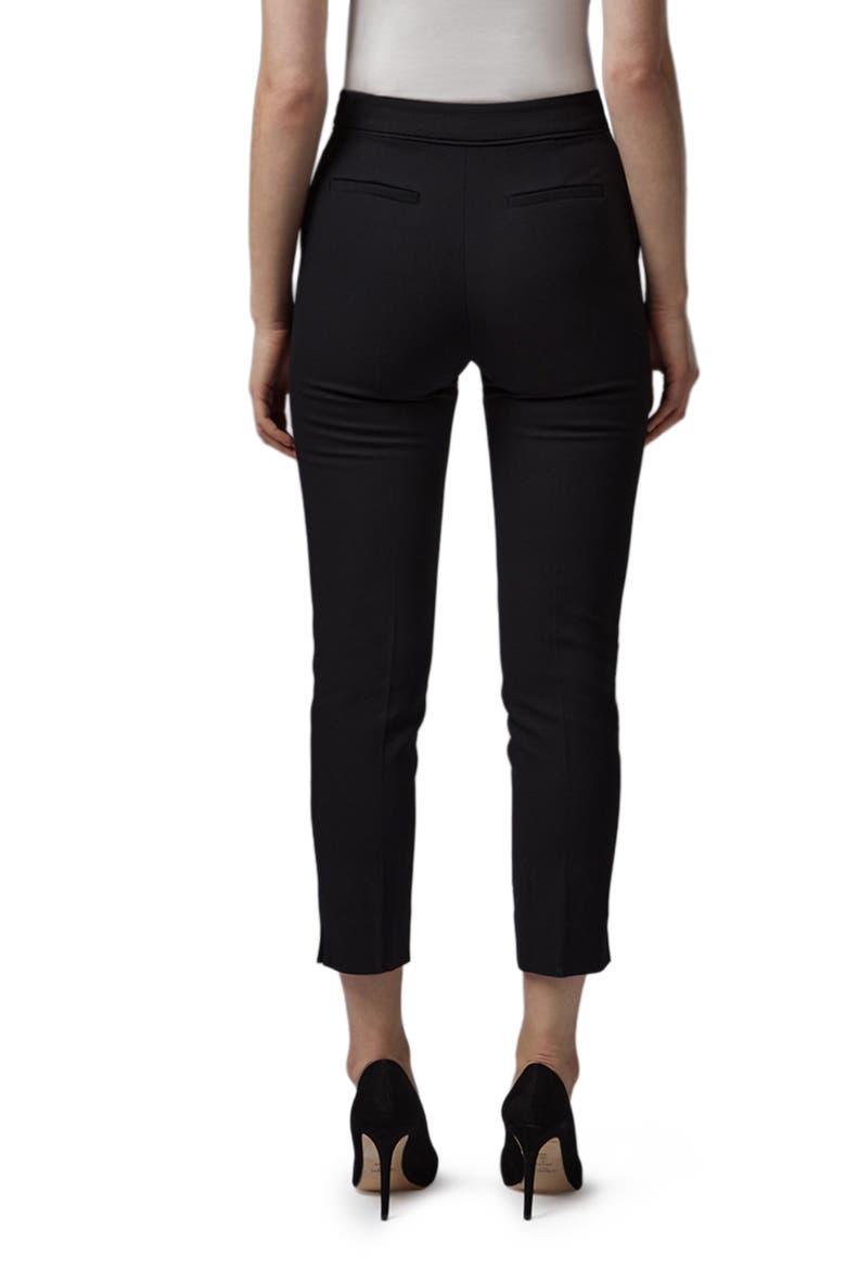 Wiley Slim Fit Ankle Trousers, Alternate, color, BLACK