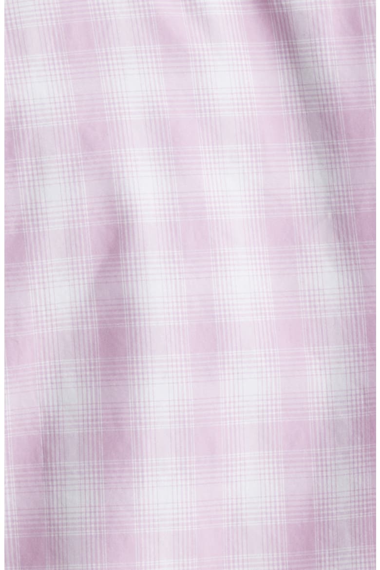 Slim Fit Check Western Shirt, Alternate, color, WHITE/ PINK