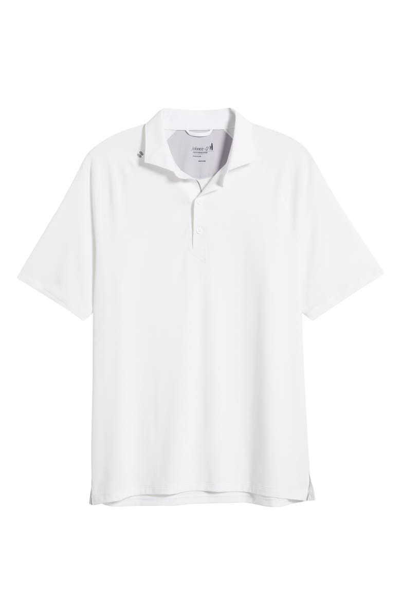 johnnie-O Callan Performance Polo, Alternate, color, White