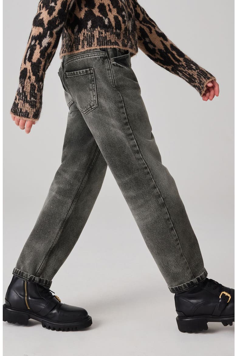 Kids' Straight Leg Jeans, Alternate, color, BLACK