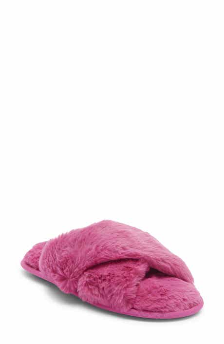 Rachel Roy Cardi Faux Fur Slipper