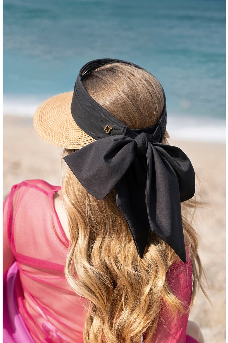 The Visor, Alternate, color, NATURAL/ BLACK