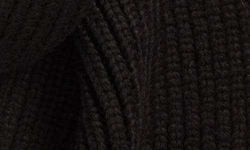 Ugg(r) Chunky Rib Scarf In Black