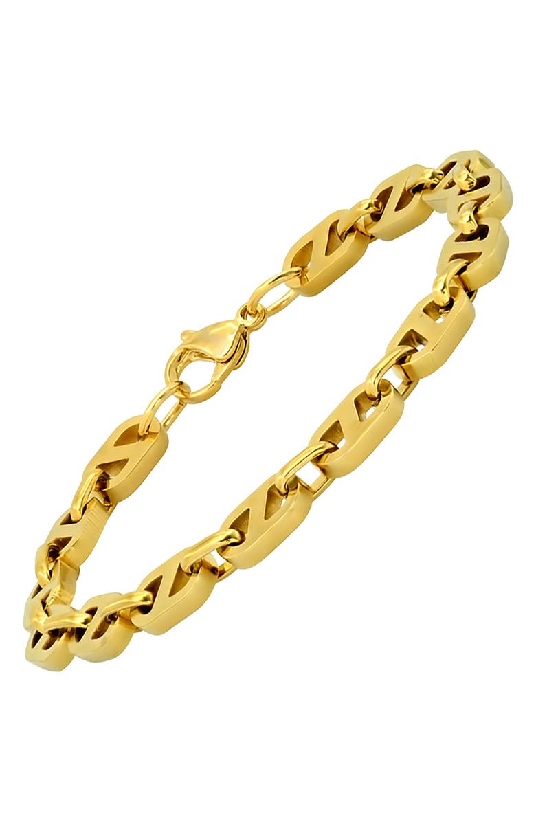 HMY JEWELRY Mariner Chain Bracelet, Main, color, 