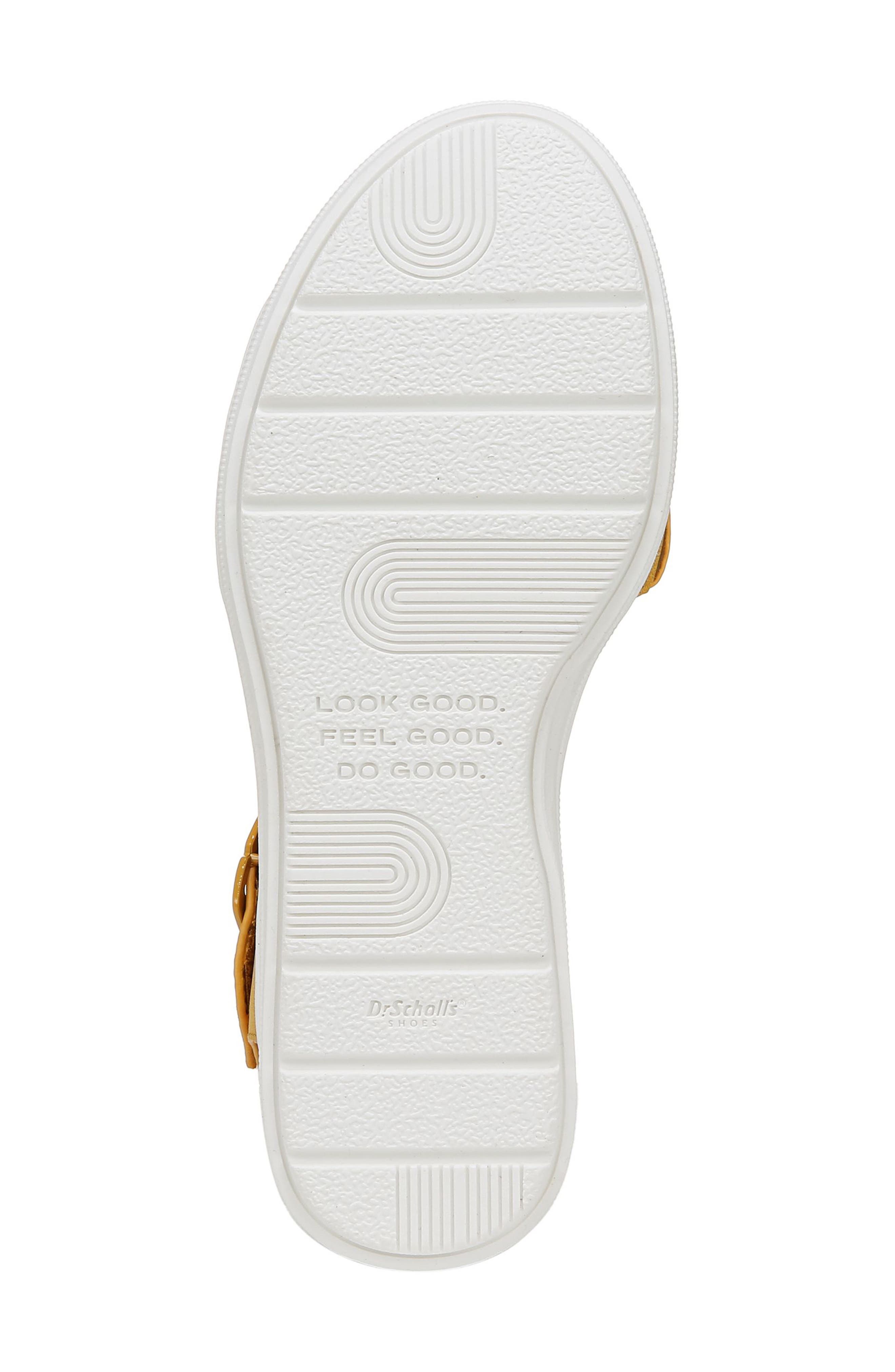 Time Off Sky Ankle Strap Platform Sandal, Alternate, color, YELLOW