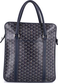 Pre-Owned Goyard Bourgogne Bag Coated Canvas