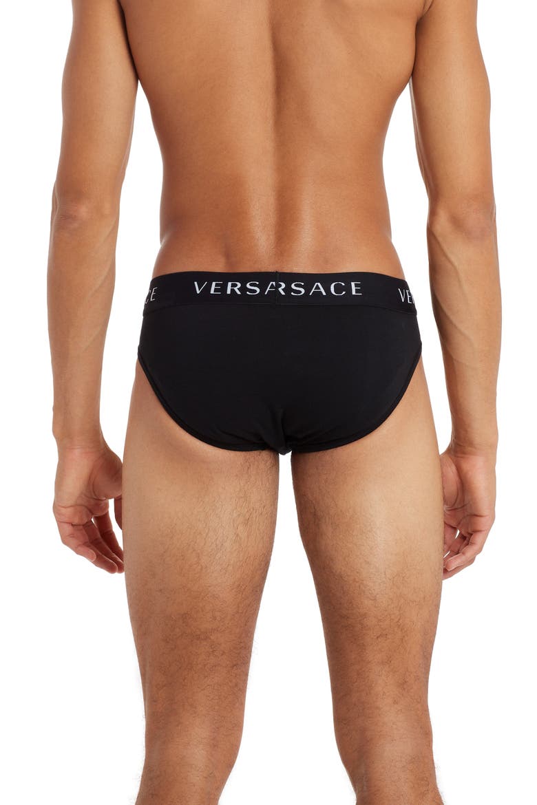 Logo Briefs, Alternate, color, BLACK