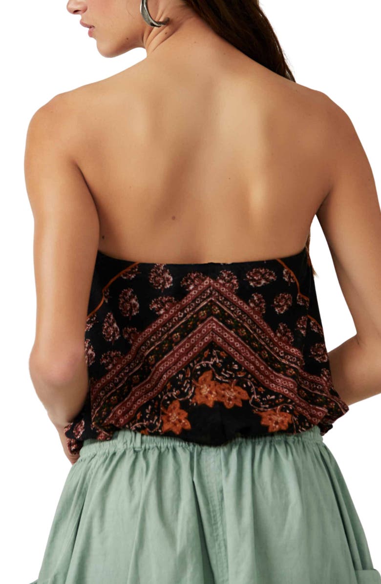 Free People Borderline Print Tube Top, Alternate, color,