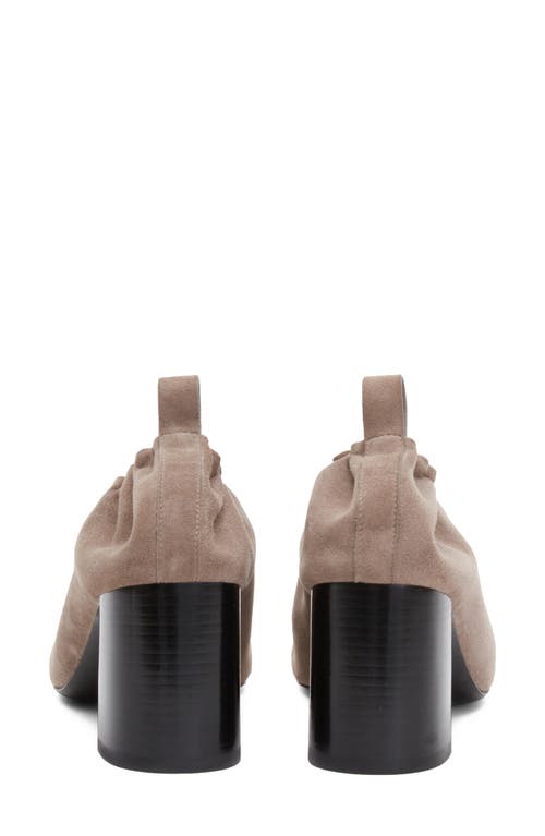 3.1 Phillip Lim Nadia Block Heel Pump In Elephant Grey