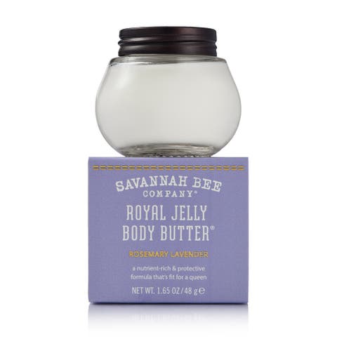 Royal Jelly Body Butter - Rosemary Lavender in Various Sizes