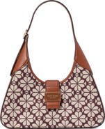 Kate Spade New York spade floral jacquard shoulder bag