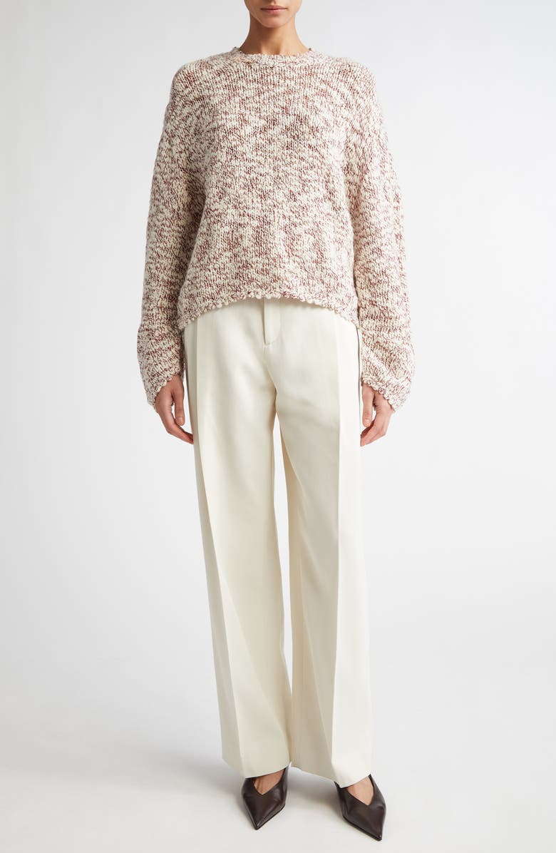 Maria McManus Wool & Cashmere Bouclé Sweater, Alternate, color, 
