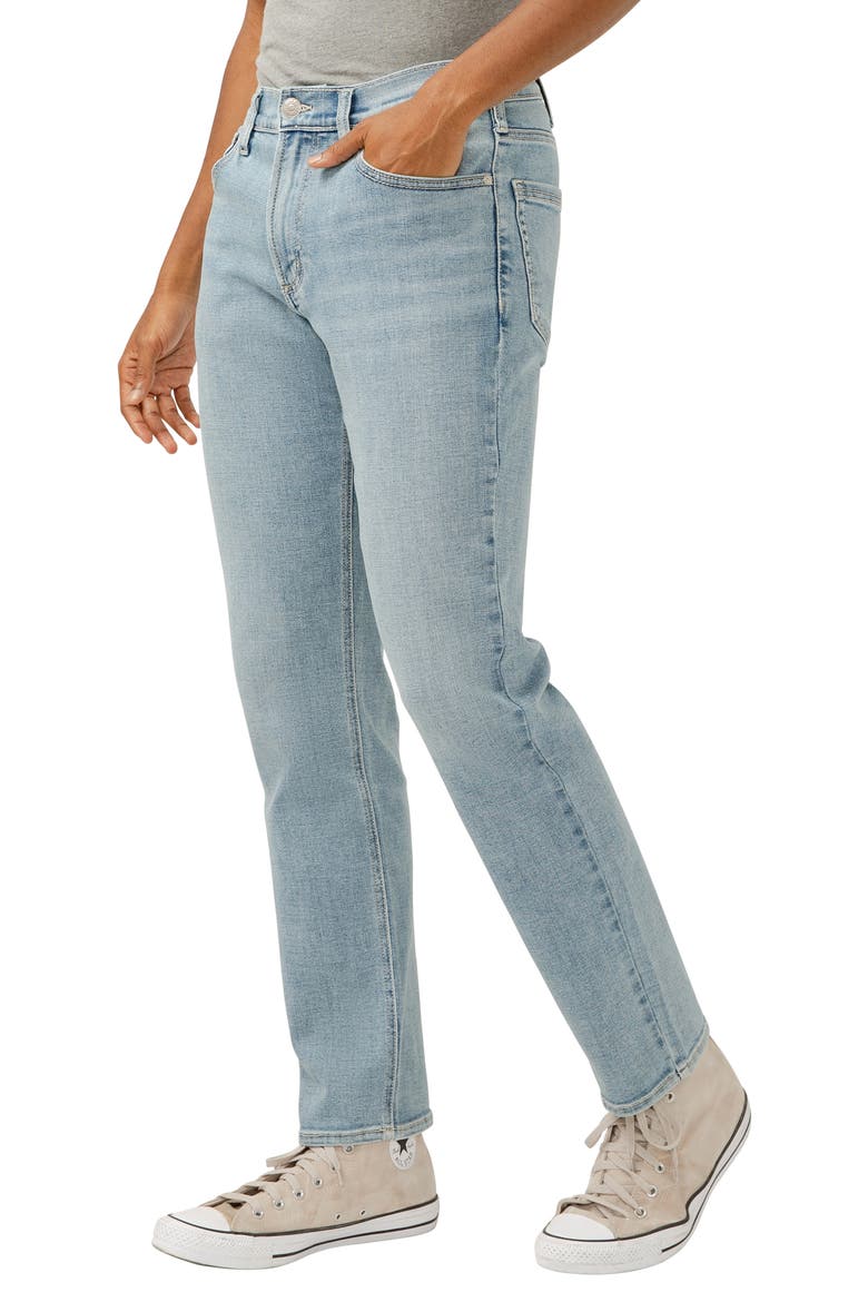 Eddie Athletic Fit Tapered Jeans, Alternate, color, INDIGO
