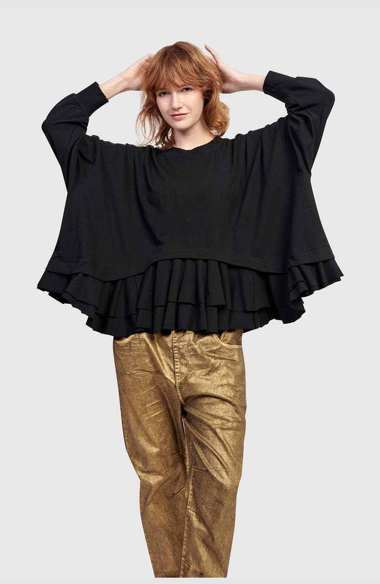 Alembika Shuffle Top, Alternate, color, Black