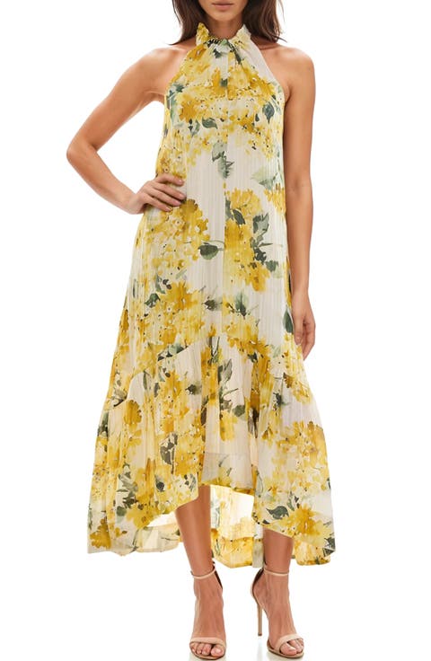 High/Low Halter Dress