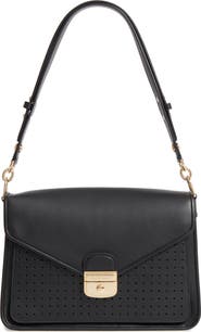 Longchamp Mademoiselle Calfskin Leather Shoulder Bag