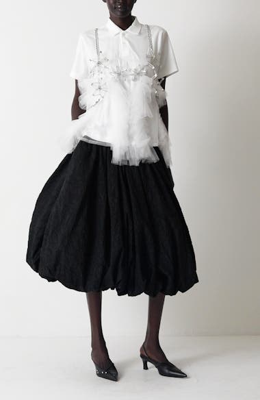 Noir Kei Ninomiya Safety Pin Chain Harness | Nordstrom