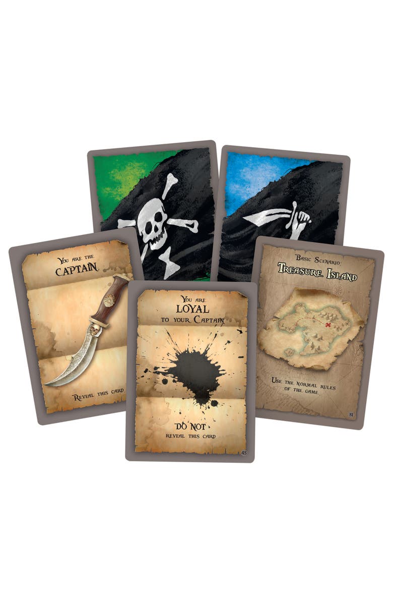 ASMODEE 15 Men Strategy Board Game  A Game Of Mutiny On A Pirate Vessel, Alternate, color, Multicolored