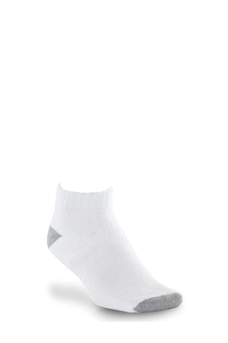 3-pk Continuous Comfort Low Cut Socks, Alternate, color, WHITE