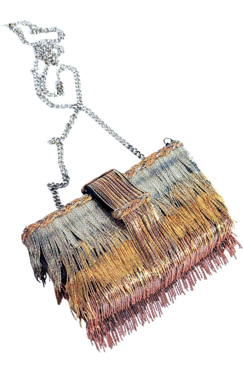 Simitri Ombre' Mini Bag, Alternate, color, Gold