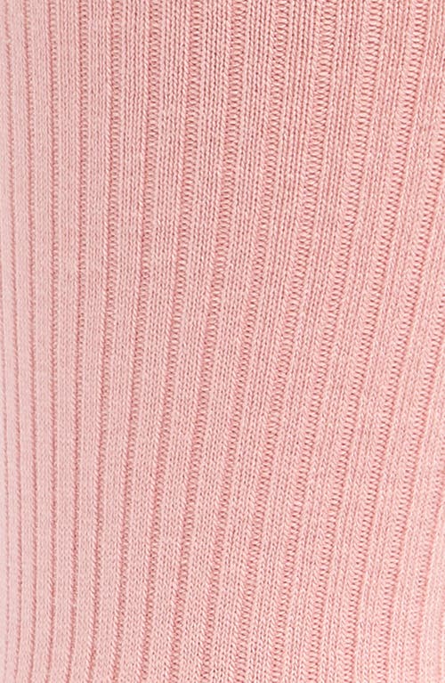 Nordstrom Casual Rib Crew Socks In Pink