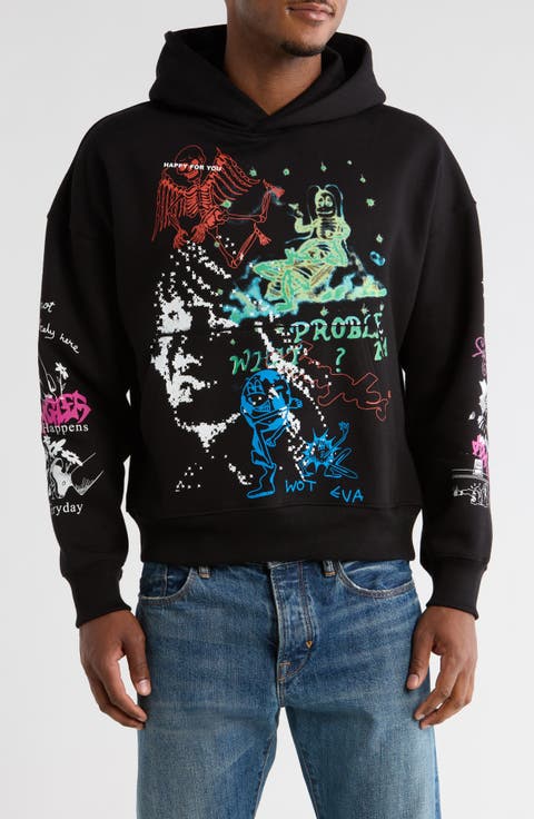 Winter 25 Test Print Pullover Hoodie