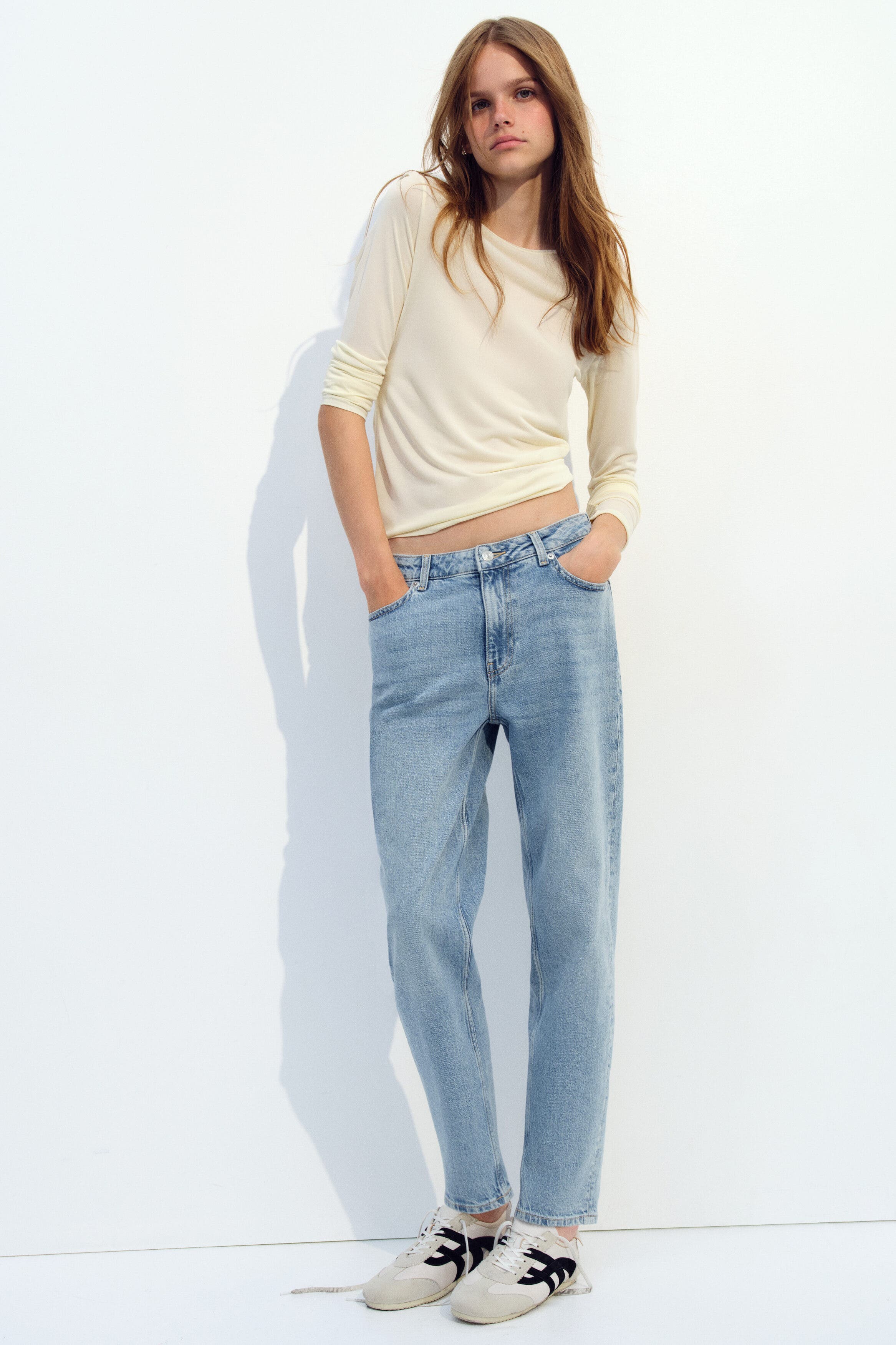 selected Light denim blue