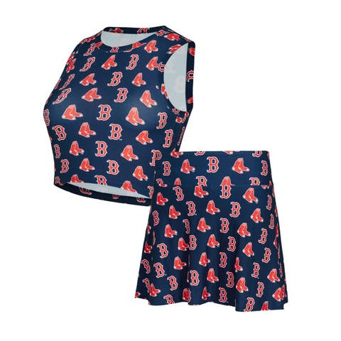 Women's Concepts Sport  Navy Boston Red Sox Knit Tank Top & Skort Set