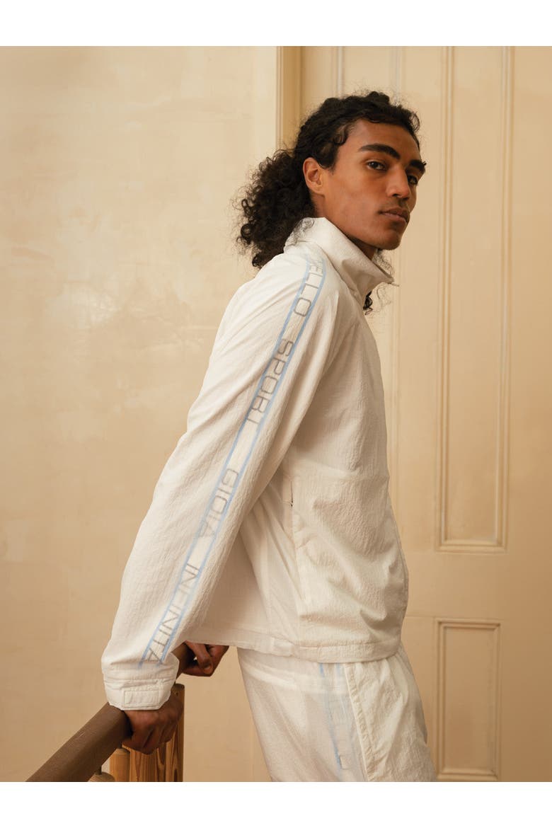 Faro Track Jacket, Alternate, color, GARDENIA