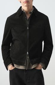 MANGO Suede Jacket