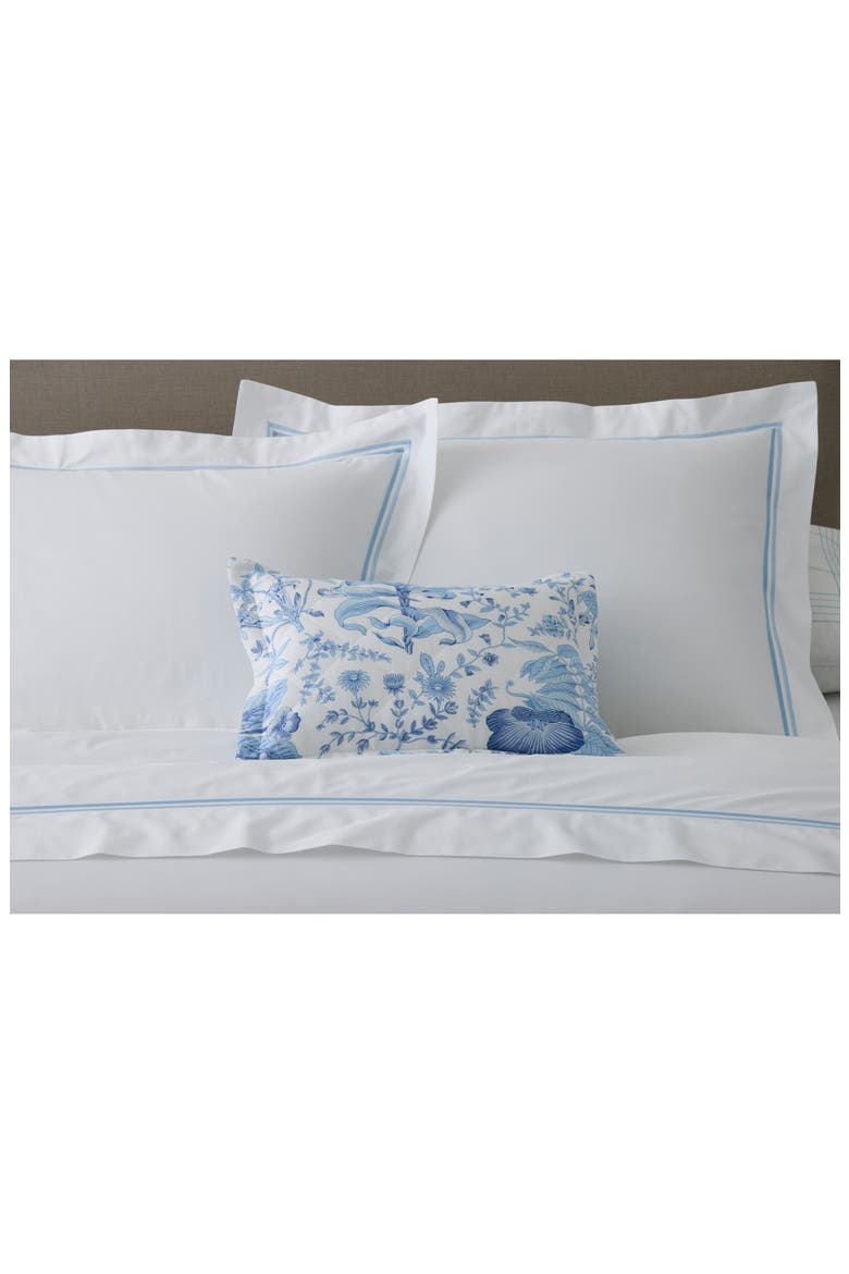 Essex Boudoir Sham, Alternate, color, AZURE