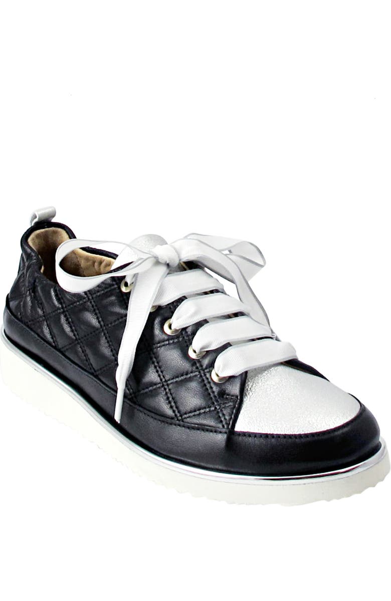 Ron White Novella Quilted Sneaker, Main, color,