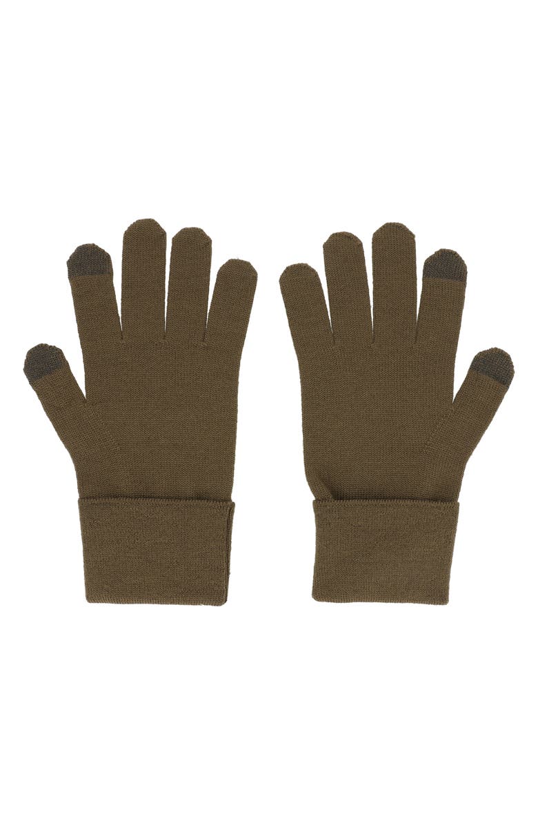 Givenchy Merino Wool Gloves, Alternate, color,