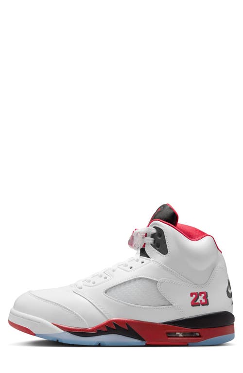 Jordan Air  5 "fire Red/black" Sneakers In Multi