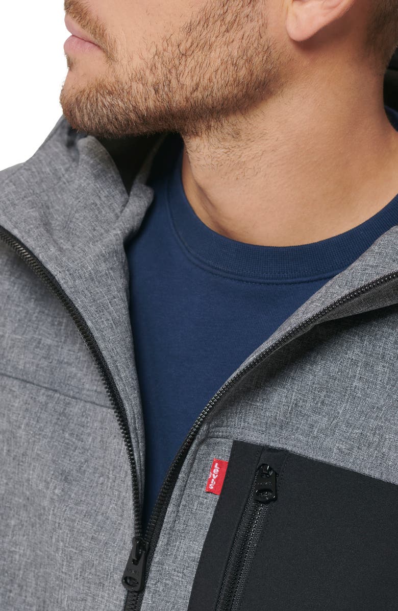 Levi's Softshell Hoodie, Alternate, color,